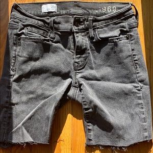 Denim shorts size 25p - GAP 1969
